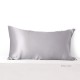 Silver 22 Momme Mulberry Zipper Silk Pillowcase UK for Sale Silver 22 Momme Mulberry Zipper Silk Pillowcase UK for Sale