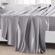 Silver 22 Momme Mulberry Silk Sheet Set UK for Sale Silver 22 Momme Mulberry Silk Sheet Set UK for Sale