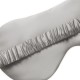 Silver & Ivory Suede Rose Silk Eye Mask UK for Sale Silver & Ivory Suede Rose Silk Eye Mask UK for Sale