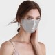 Silver & White Double-Sided 22 Momme Silk Face Mask UK for Sale Silver & White Double-Sided 22 Momme Silk Face Mask UK for Sale