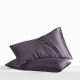 Slate Gray Envelope 22 Momme Mulberry Silk Pillowcase UK for Sale