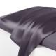 Slate Gray Envelope 22 Momme Mulberry Silk Pillowcase UK for Sale
