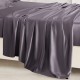 Slate Gray 22 Momme Mulberry Silk Sheet Set UK for Sale Slate Gray 22 Momme Mulberry Silk Sheet Set UK for Sale