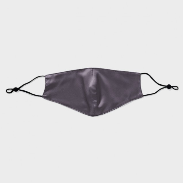Slate Gray & Black Double-Sided 22 Momme Silk Face Mask UK for Sale Slate Gray & Black Double-Sided 22 Momme Silk Face Mask UK for Sale