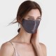 Slate Gray & Black Double-Sided 22 Momme Silk Face Mask UK for Sale Slate Gray & Black Double-Sided 22 Momme Silk Face Mask UK for Sale