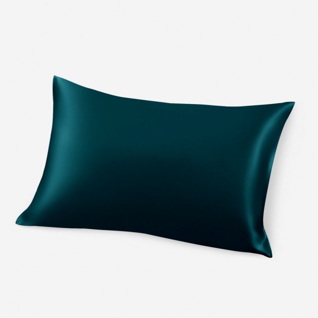 Teal Envelope 22 Momme Mulberry Silk Pillowcase UK for Sale Teal Envelope 22 Momme Mulberry Silk Pillowcase UK for Sale