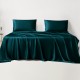Teal 22 Momme Mulberry Silk Sheet Set UK for Sale Teal 22 Momme Mulberry Silk Sheet Set UK for Sale