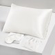 Two Piece Silk Gift Set Ivory Pillowcase & Eye Mask UK for Sale Two Piece Silk Gift Set Ivory Pillowcase & Eye Mask UK for Sale