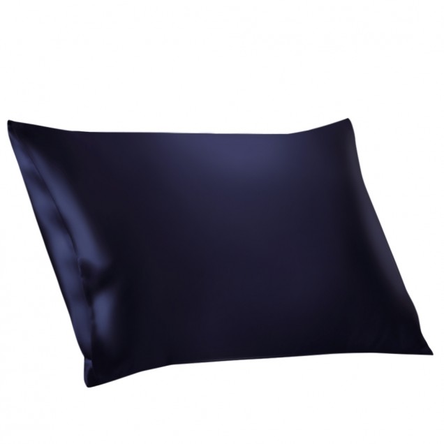 Two Piece Silk Gift Set Navy Pillowcase & Eye Mask UK for Sale Two Piece Silk Gift Set Navy Pillowcase & Eye Mask UK for Sale