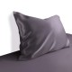 Two Piece Silk Gift Set Slate Gray Pillowcase & Eye Mask UK for Sale