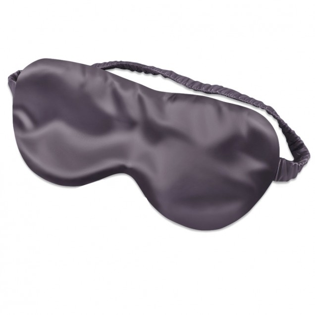 Two Piece Silk Gift Set Slate Gray Pillowcase & Eye Mask UK for Sale