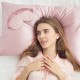 Two Piece Silk Gift Set Suede Rose Pillowcase & Eye Mask UK for Sale Two Piece Silk Gift Set Suede Rose Pillowcase & Eye Mask UK for Sale