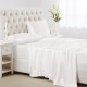 White 22 Momme Mulberry Silk Flat Sheet UK for Sale White 22 Momme Mulberry Silk Flat Sheet UK for Sale