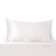 White 22 Momme Mulberry Zipper Silk Pillowcase UK for Sale White 22 Momme Mulberry Zipper Silk Pillowcase UK for Sale